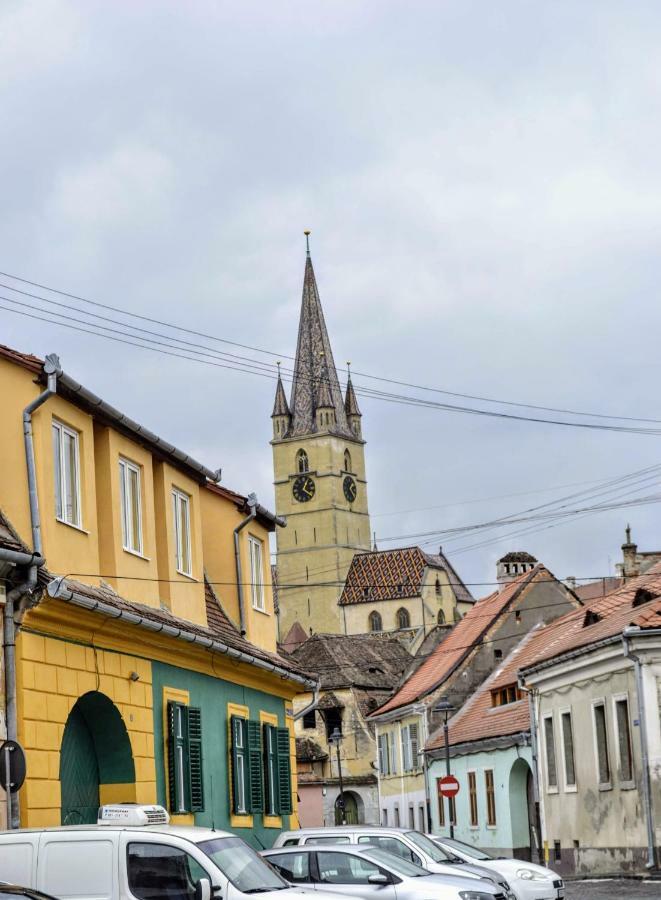 Apartament Turnul Pielarilor Studios Sibiu Eksteriør bilde